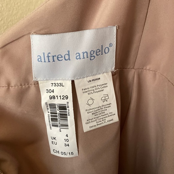 Chiffon V-Neck A-Line Chiffon Dress - Picture 6 of 6